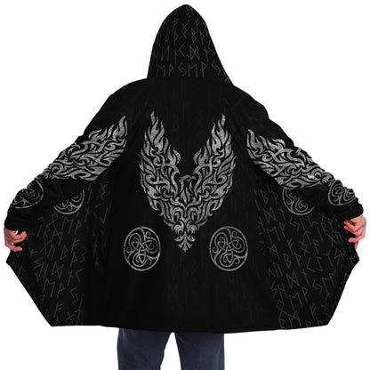 Premium Viking Ice Bird Cloak