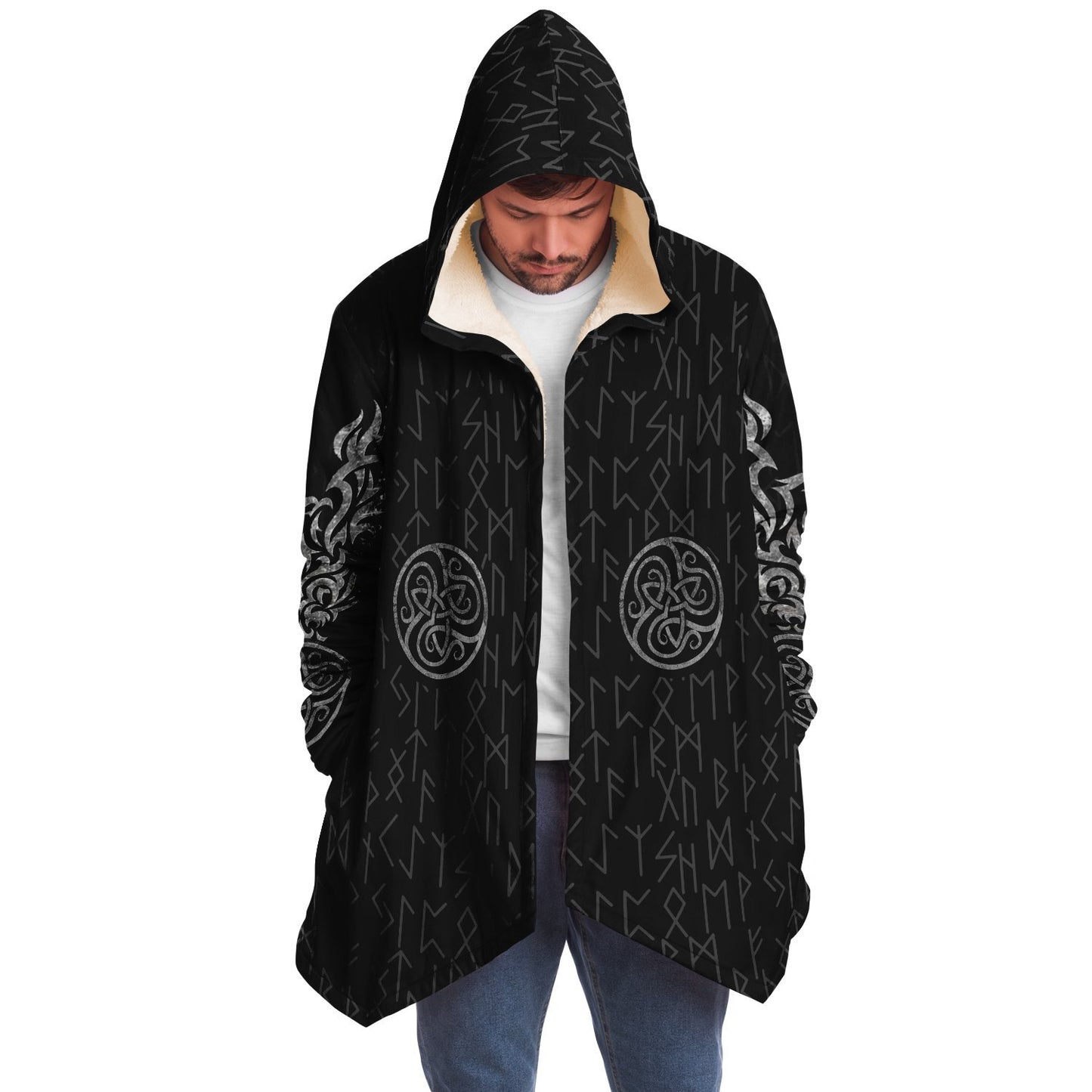 Premium Viking Ice Bird Cloak