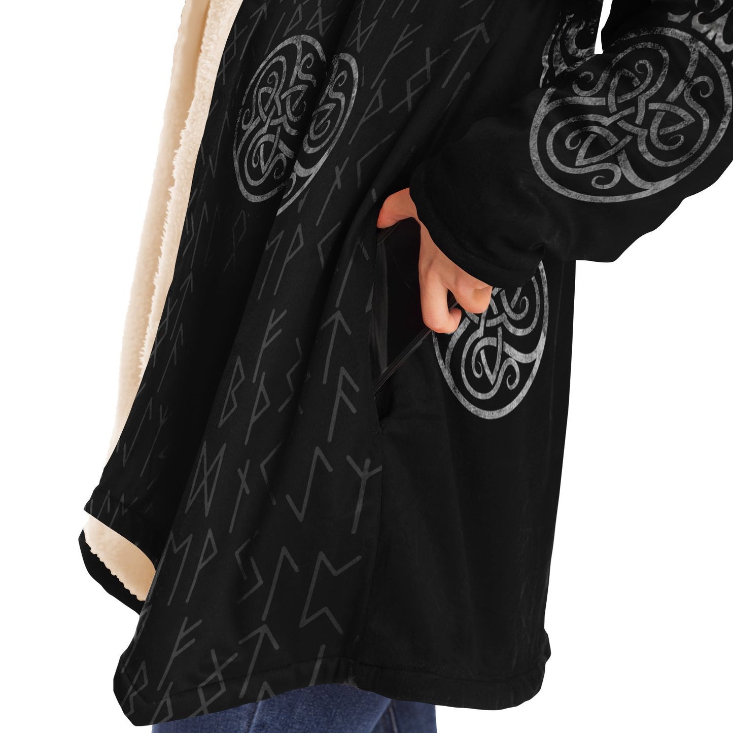 Premium Viking Ice Bird Cloak
