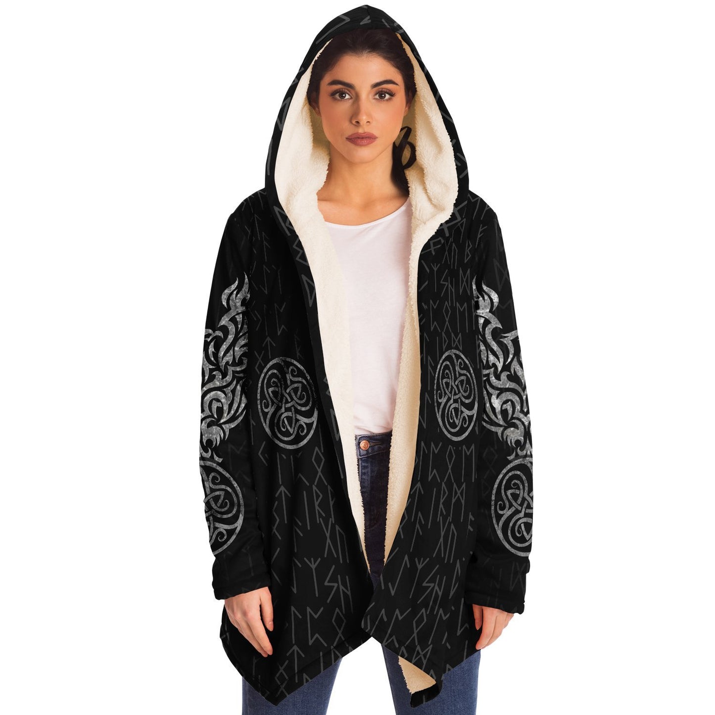 Premium Viking Ice Bird Cloak