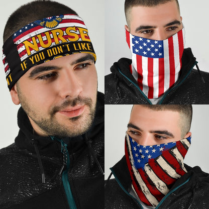 Proud American Nurse Neck Gaiter | Face Shield