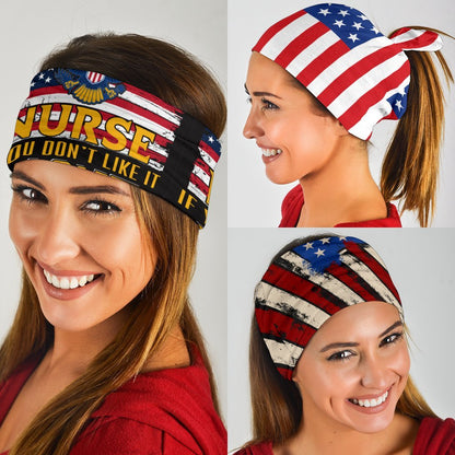 Proud American Nurse Neck Gaiter | Face Shield