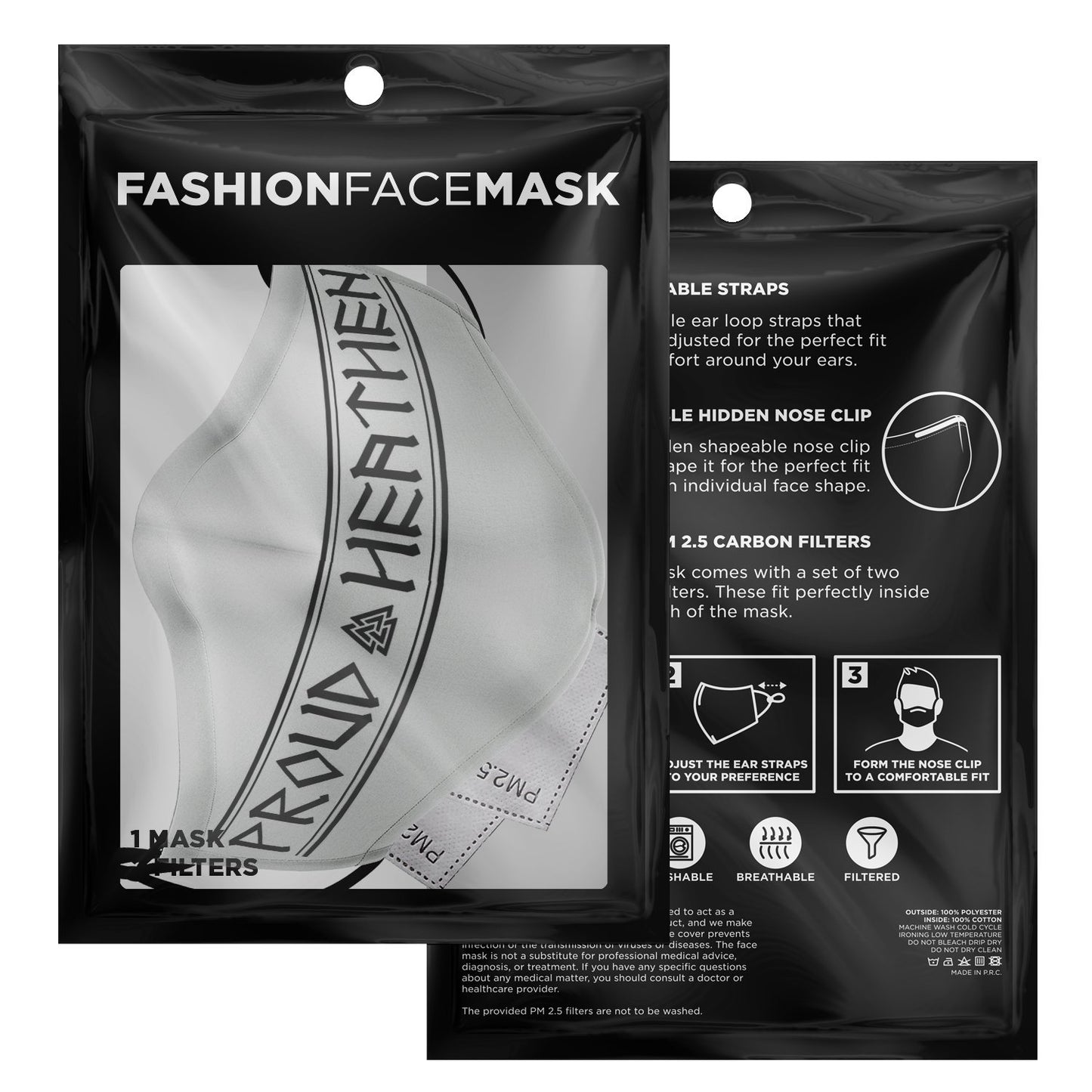 Proud Heathen Face Mask Cover