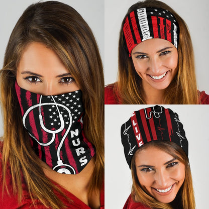Proud Nurse Neck Gaiter | Face Shield