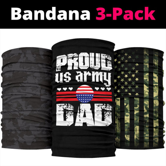Proud US Army Dad Neck Gaiter | Face Shield