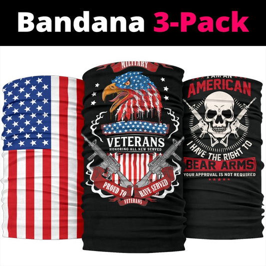 Proud Veteran Neck Gaiter | Face Shield
