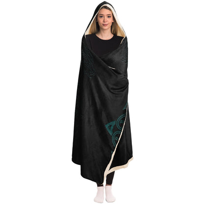 Ragnar Head Hooded Blanket