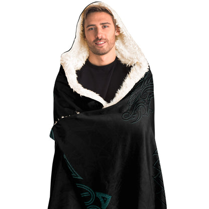 Ragnar Head Hooded Blanket