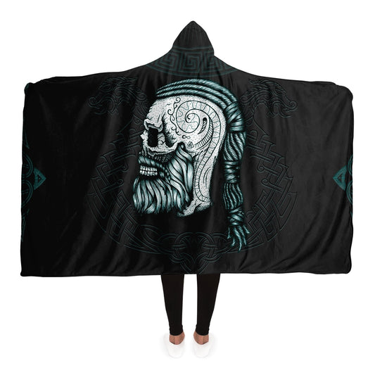 Ragnar Head Hooded Blanket