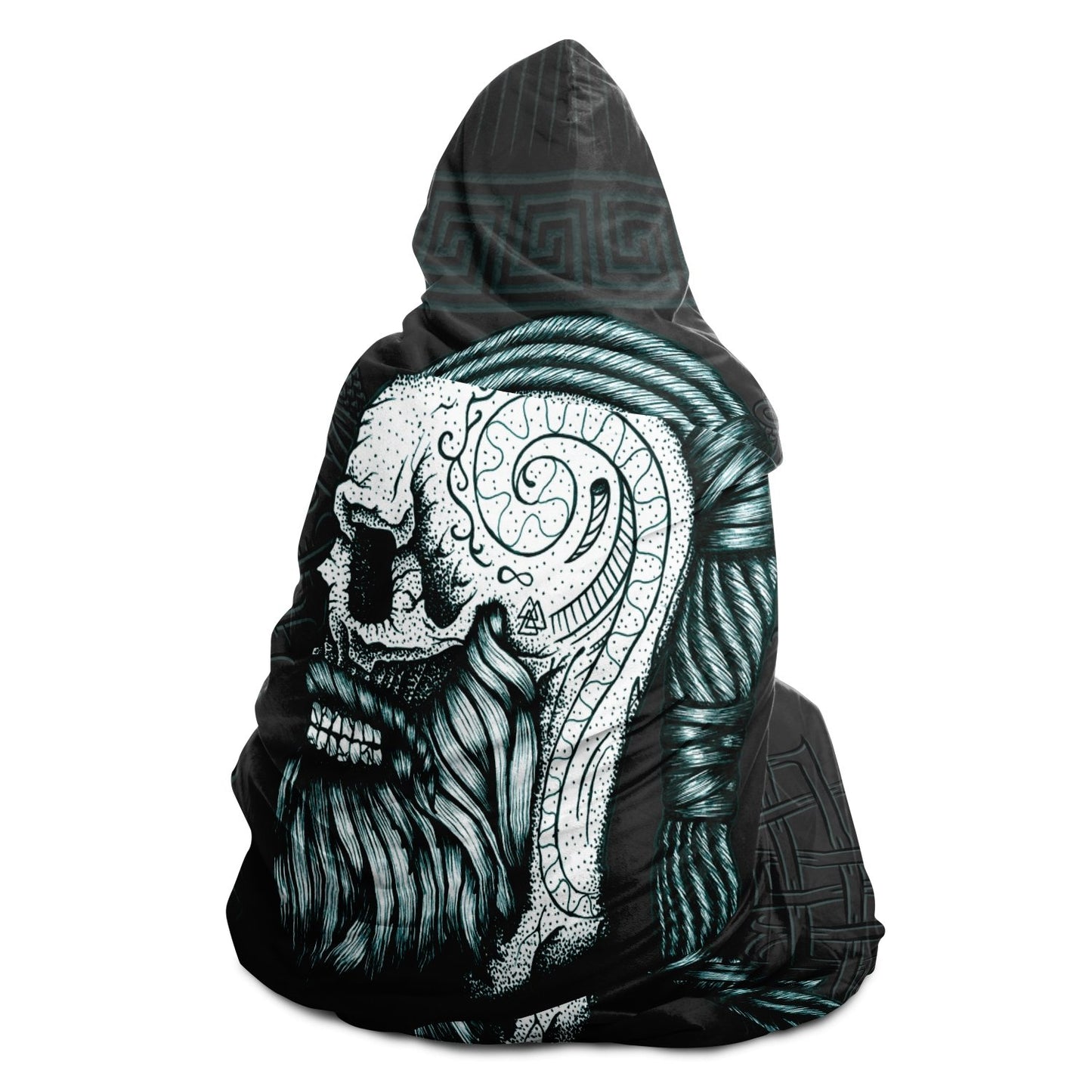 Ragnar Head Hooded Blanket
