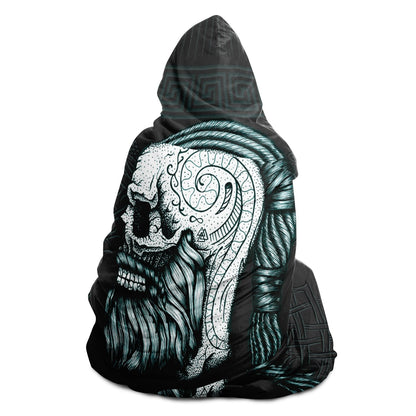 Ragnar Head Hooded Blanket