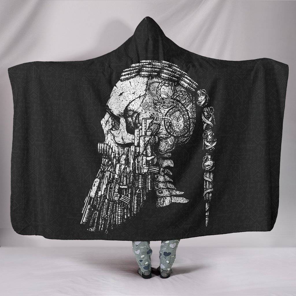 Ragnar's Head Hooded Blanket - VikingsBrand