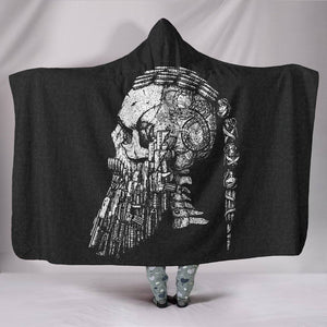 Ragnar's head hooded blanket