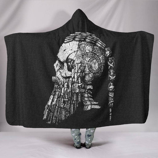 Ragnar's Head Hooded Blanket - VikingsBrand