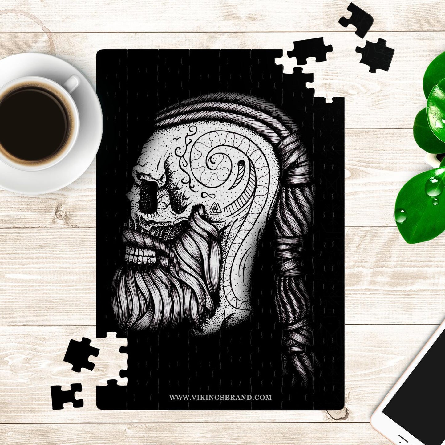 Ragnar's Head Jigsaw Puzzle