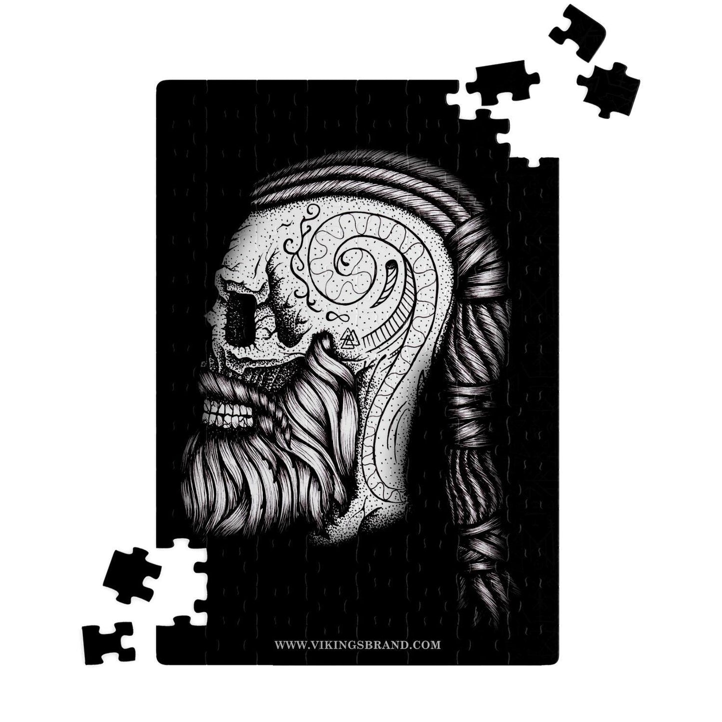 Ragnar's Head Jigsaw Puzzle