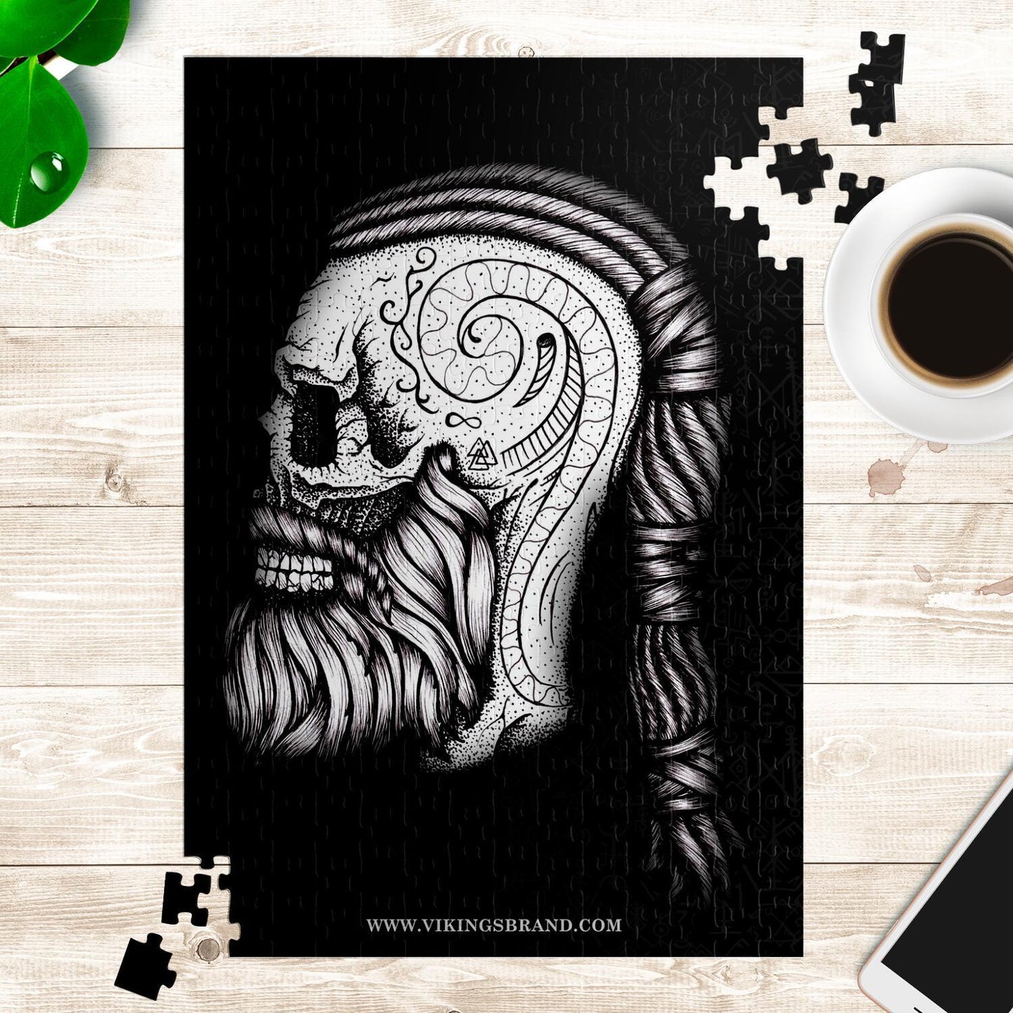 Ragnar's Head Jigsaw Puzzle