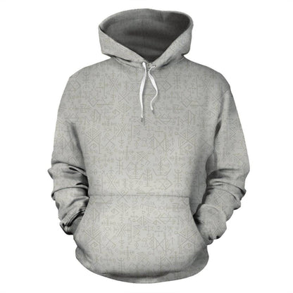 Ragnar's Raven All Over Hoodie - VikingsBrand
