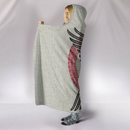 Ragnar's Raven Hooded Blanket - VikingsBrand