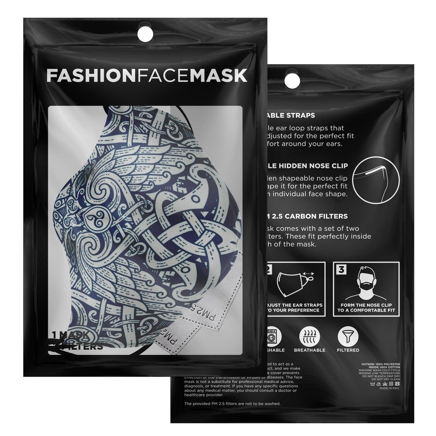 Ravens Face Mask Cover