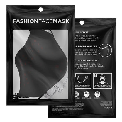 Red Viking Face Mask Cover