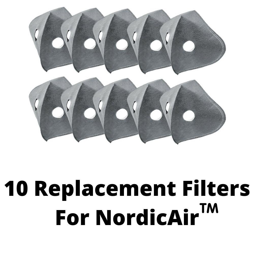 Replacement Filters for NordicAir™ Mask