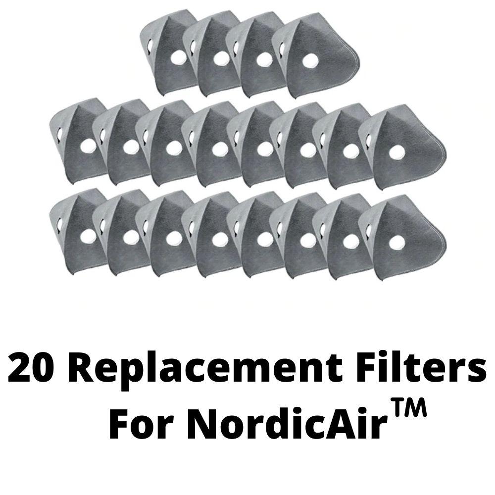 Replacement Filters for NordicAir™ Mask