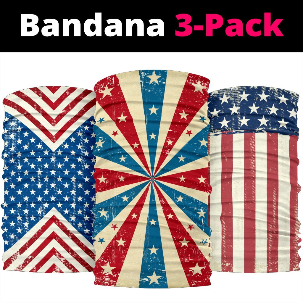 Retro USA Neck Gaiter | Face Shield | Bandana