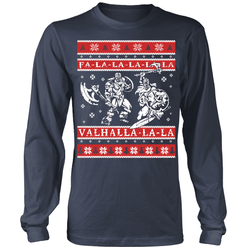 Fa-La-La Valhalla Holiday Shirt #2 - VikingsBrand