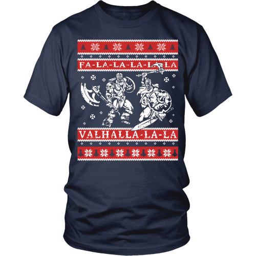 Fa-La-La Valhalla Holiday Shirt #2 - VikingsBrand