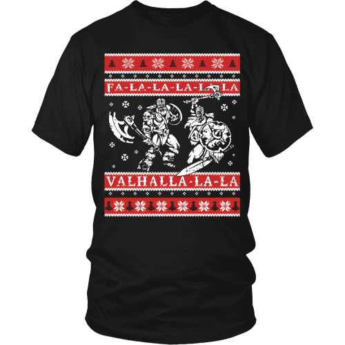 Fa-La-La Valhalla Holiday Shirt #2 - VikingsBrand