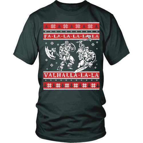Fa-La-La Valhalla Holiday Shirt #2 - VikingsBrand