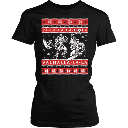Fa-La-La Valhalla Holiday Shirt #2 - VikingsBrand