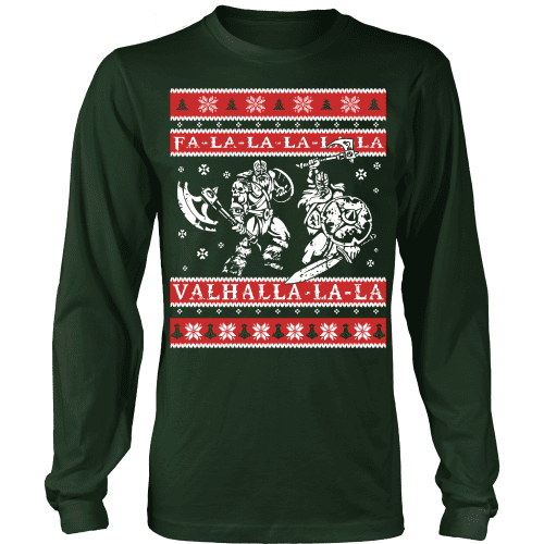Fa-La-La Valhalla Holiday Shirt #2 - VikingsBrand