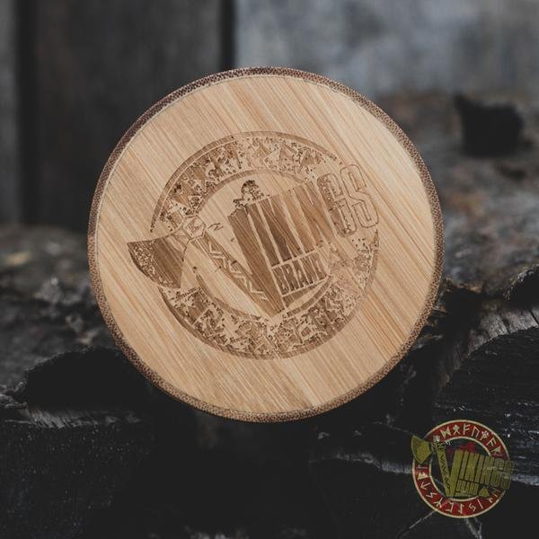 SALE! Arne Viking Wooden Watch with Vegvisir Viking Symbol With Optional Saying on the Back - VikingsBrand