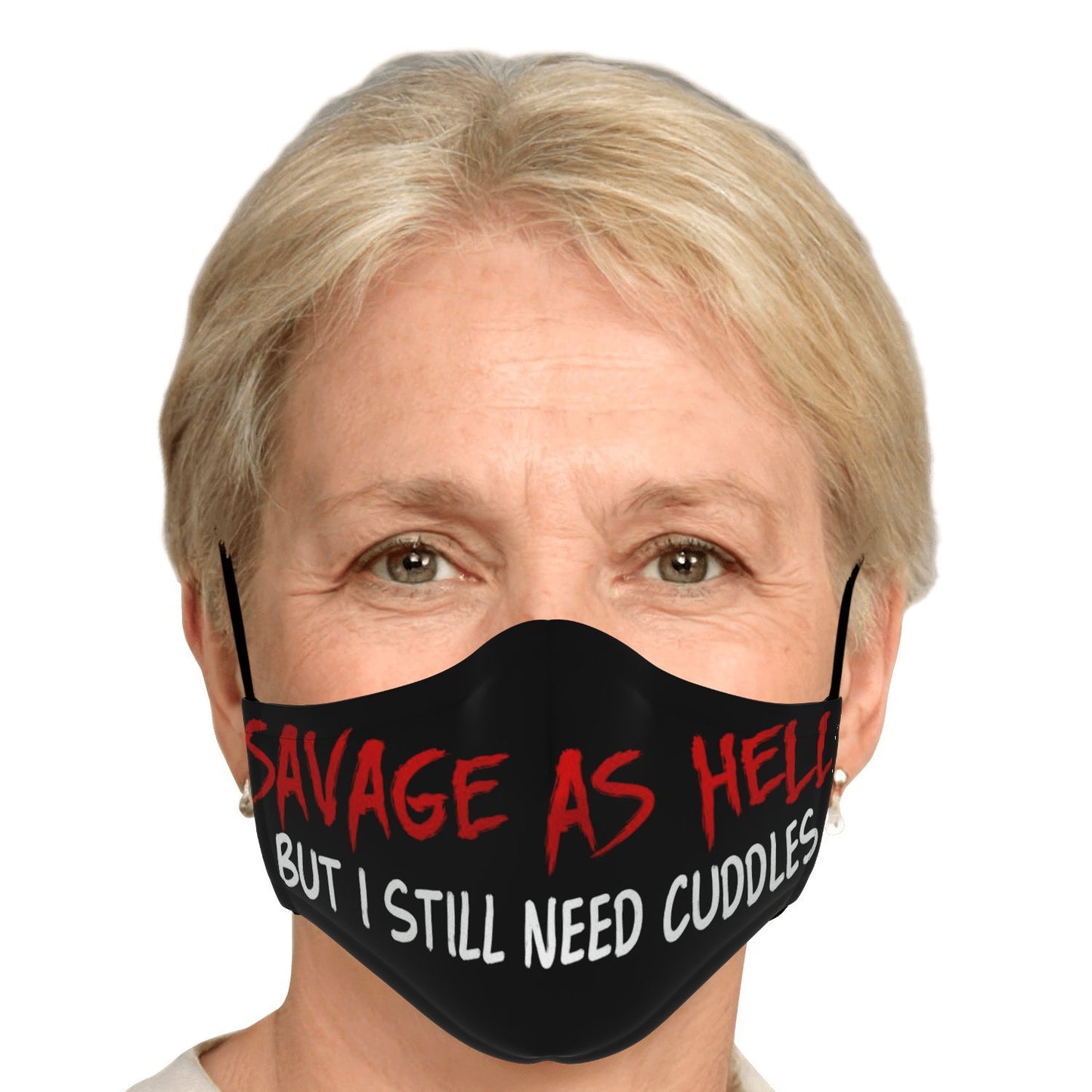 Savage As Hell Viking Face Mask Cover
