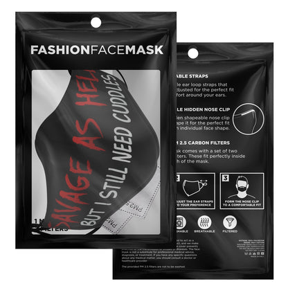 Savage As Hell Viking Face Mask Cover