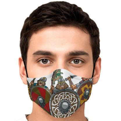 Shield Wall Viking Face Mask Cover