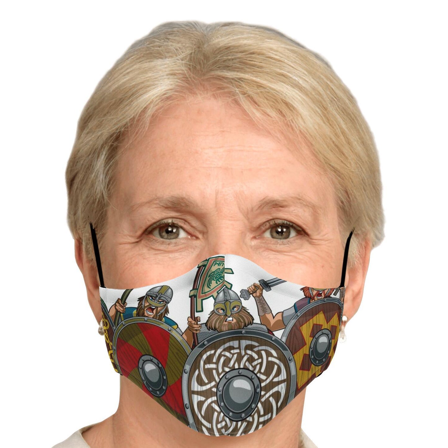 Shield Wall Viking Face Mask Cover