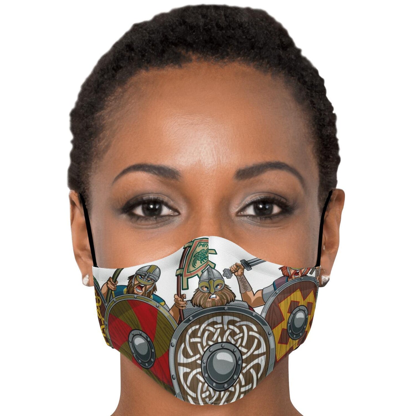 Shield Wall Viking Face Mask Cover