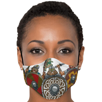 Shield Wall Viking Face Mask Cover