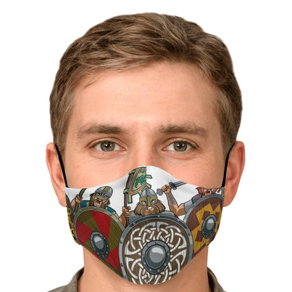 Shield Wall Viking Face Mask Cover