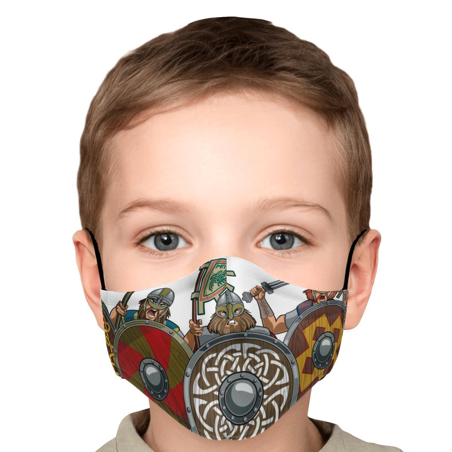 Shield Wall Viking Face Mask Cover