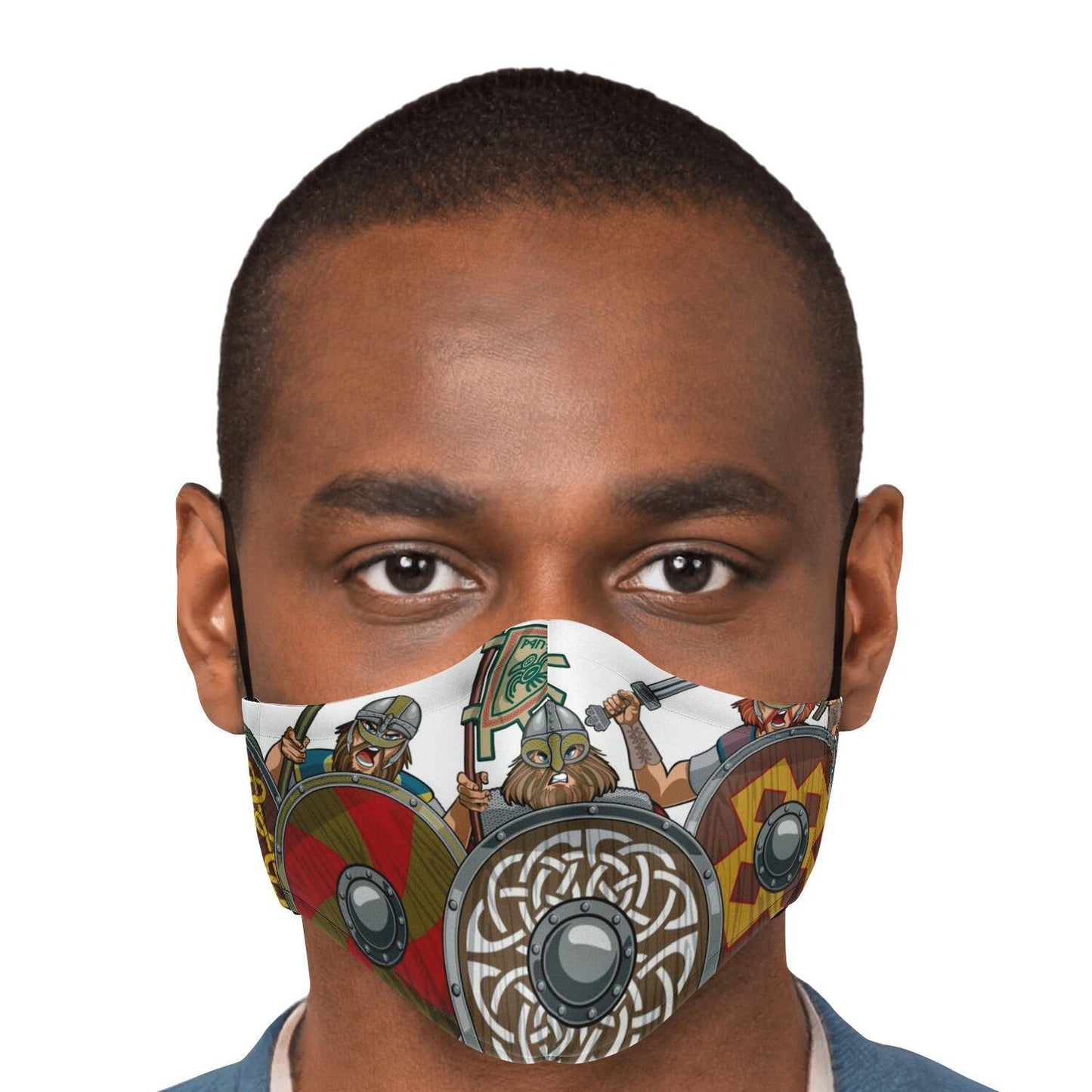 Shield Wall Viking Face Mask Cover