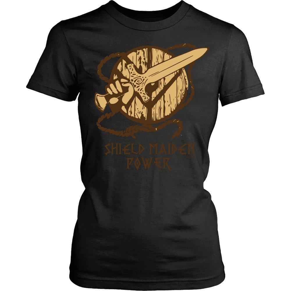Shieldmaiden Power Tees - VikingsBrand