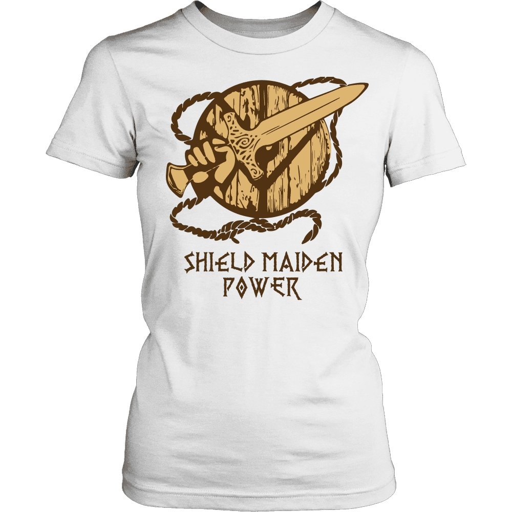Shieldmaiden Power Tees - VikingsBrand