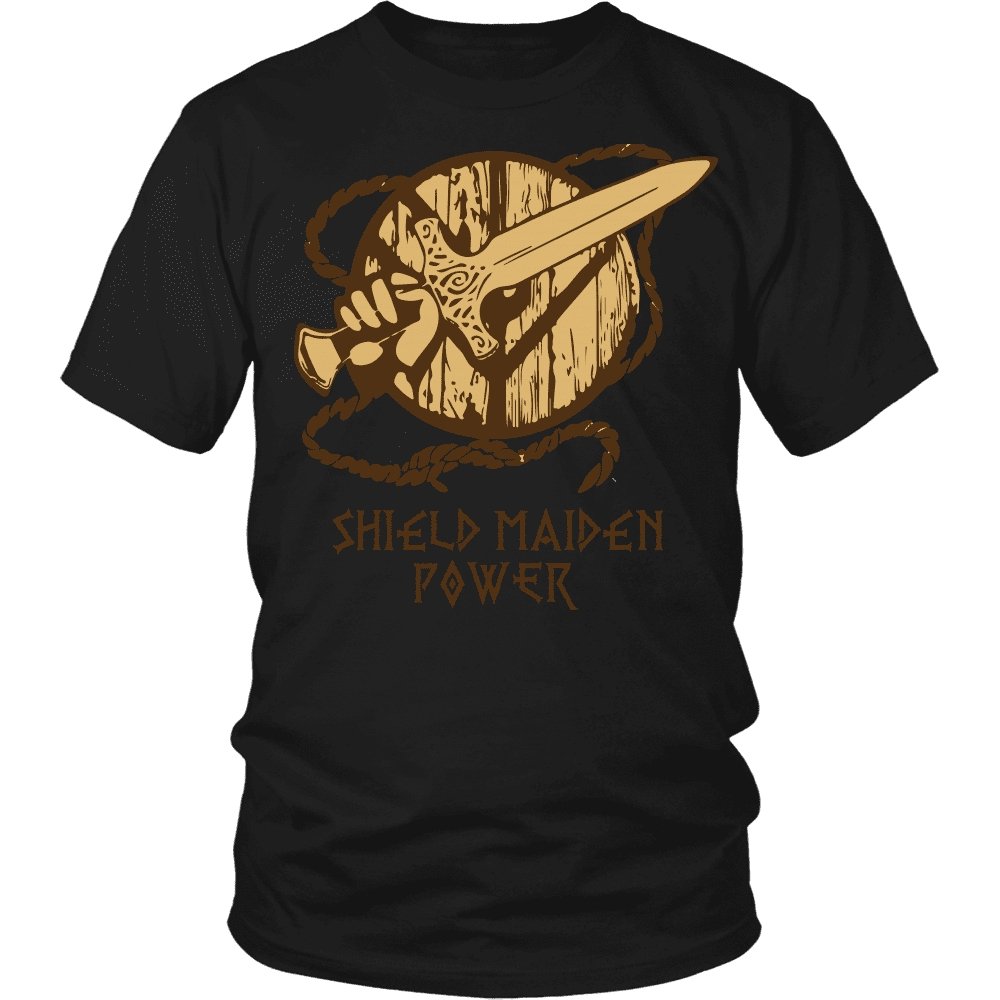 Shieldmaiden Power Tees - VikingsBrand