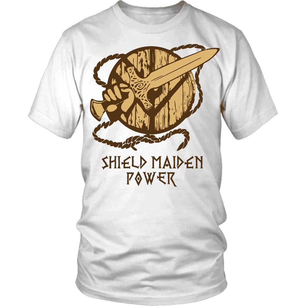 Shieldmaiden Power Tees - VikingsBrand