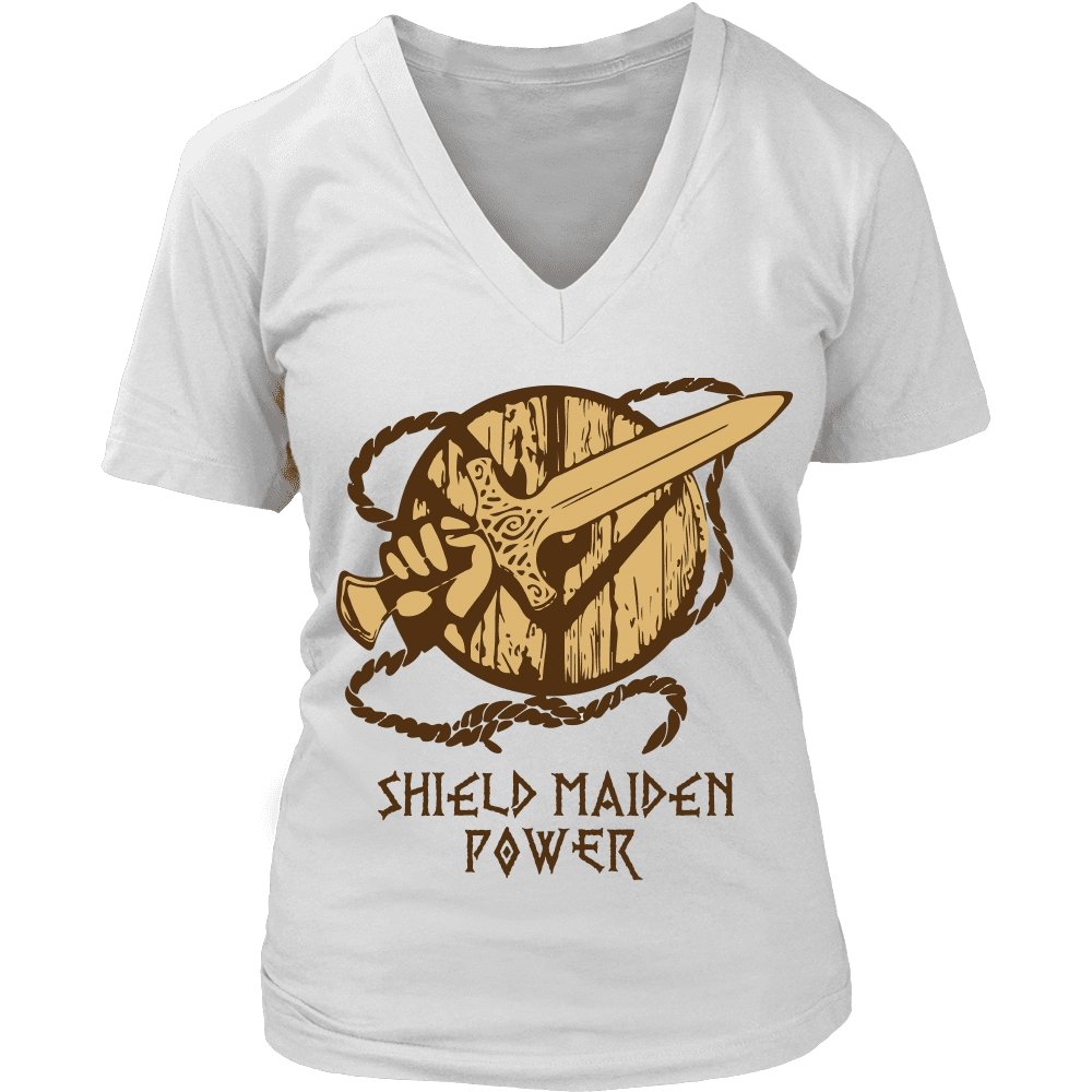 Shieldmaiden Power Tees - VikingsBrand