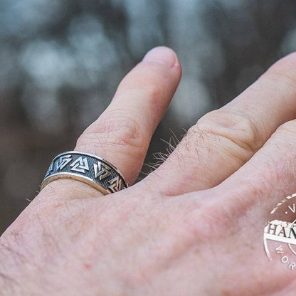 Simple Valknut Ring - VikingsBrand
